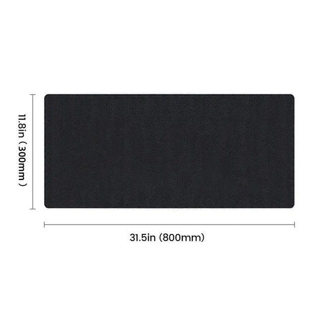 Large Gaming Mouse Pad, Large Extension with Stitched Edges, Premium Textured Waterproof with Non-Slip Rubber Bottom, Suitable for Gamers Desktop Accessories Home Office