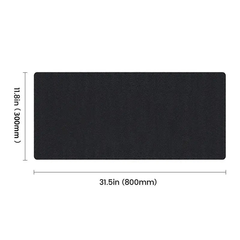 Large Gaming Mouse Pad, Large Extension with Stitched Edges, Premium Textured Waterproof with Non-Slip Rubber Bottom, Suitable for Gamers Desktop Accessories Home Office