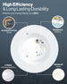 Sunco 4 Inch LED Recessed Lights, Retrofit Can Light for Ceiling, Baffle Trim, 660 LM, 11W (60W Equivalent), 5000K Daylight, Dimmable, Damp Rated ETL 4 Pack