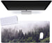 Extended Gaming Mouse Pad, Large Non-Slip Rubber Base Mousepad with Stitched Edges, Waterproof Keyboard Mouse Mat Desk Pad for Work, Game, Office, Home - Forest (Extended X-Large)