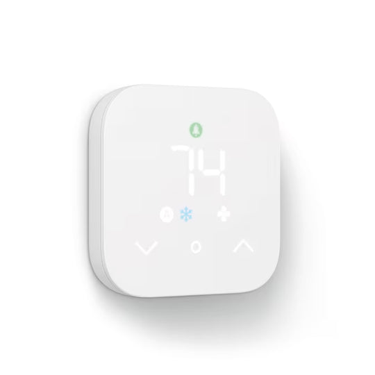 Smart Thermostat ENERGY STAR Certified, DIY Install, Works with Alexa - C-Wire Required
