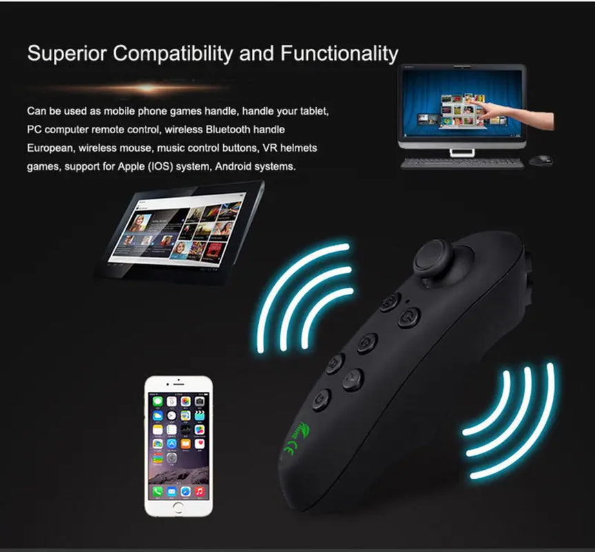 Dragon Flash VR Gaming Headset with Controller