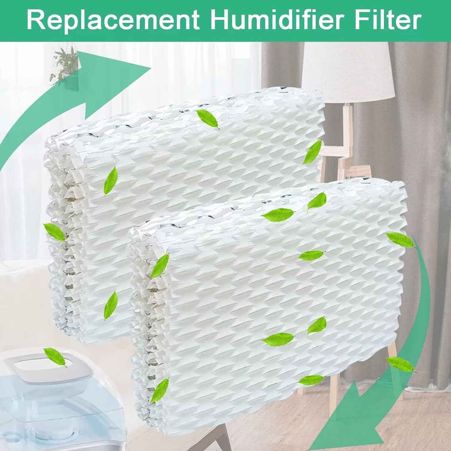 4 Filtros De Repuesto Para Humidificador Equate Filtros Repuesto Humidificador