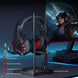 ZSL Wireless Gaming Headset Is Suitable for Ps5/Ps4/Pc/Switch and Other Devices, 3 Link Modes 2.4Ghz Ultra-Low 20Ms Delay, Clear Audio, Can Be Wired to XBOX, Converted to PUBG Game Design