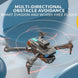 4K P10 Drone Comes with a High-Definition Camera and a Wifi FPV High-Definition Dual Folding RC Quadcopter Height Maintainer Foldable Mobile