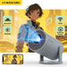 Projector 4K Android 11 HY300 Pro Wifi6 260ANSI Allwinner H713 BT5.0 1080P 1280*720P Cinema Outdoor Portable Projetor