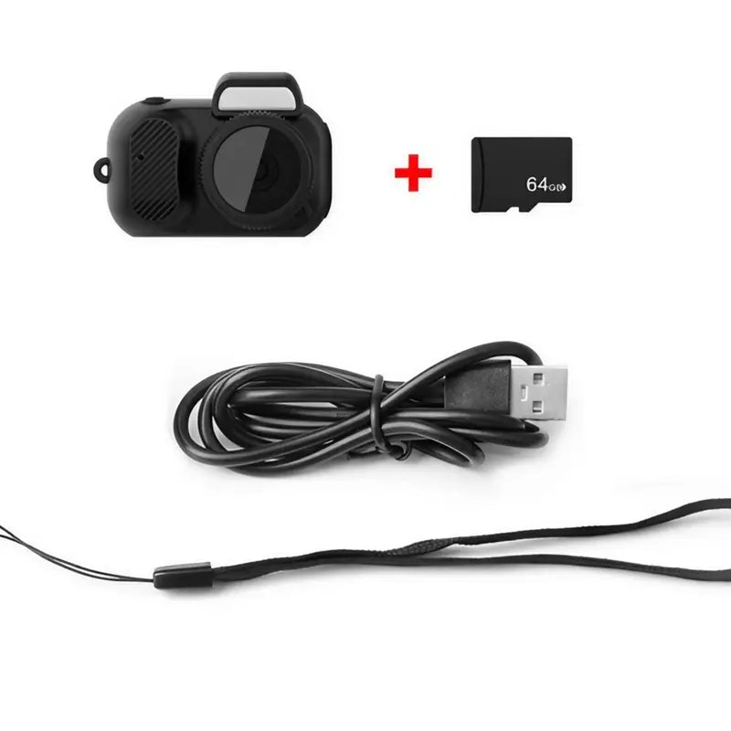 Camera Mini Y3000 Campus HD CCD Small Camera Student Party Campus Travel Record Life Photography Necklace Camera