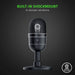 Seiren Mini USB Condenser Microphone for Professional Streaming and Gaming on PC - Superior Recording Quality with Precise Supercardioid Pickup Pattern - Adjustable Stand - Shock Resistant - Classic Black