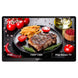 SYLVOX Kitchen TV, 15.6 Inch Small TV with Google System, Rotated & Foldable 1080P FHD Smart TV Support Google Assistant Wifi Bluetooth, under Cabinet TV for Kitchen, Bedroom, RV Camper