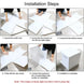 Portable Foldable Photography Studio Box, USB Powered 550LM Light Photo Lighting Studio Shooting Tent Box with 6 Colors Photography Backdrops