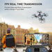 Snaptain S5C Wifi FPV Drone with 1080P HD Camera, Voice Control, Gesture Control RC Quadcopter for Beginners with Altitude Hold, RTF One Key Take Off/Landing, Compatible W/Vr Headset