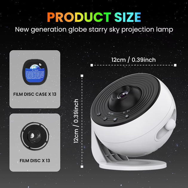 13 in 1 Star Projector, Planetarium Galaxy Projector for Bedroom, Aurora Projector, Night Light Projector for Kids Adults