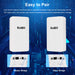 Outdoor Wifi Router 300Mbps Wireless Bridge 1KM Long Range 2.4G Wifi Repeater Extender Wi-Fi Signal Amplifier Access Point