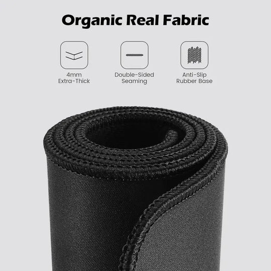 Large Gaming Mouse Pad, Large Extension with Stitched Edges, Premium Textured Waterproof with Non-Slip Rubber Bottom, Suitable for Gamers Desktop Accessories Home Office