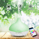 Smart Wifi Essential Oil Diffuser with 4 Essential Oils Set, 2021 Upgrated 300Ml Diffuser with 7 LED Lights