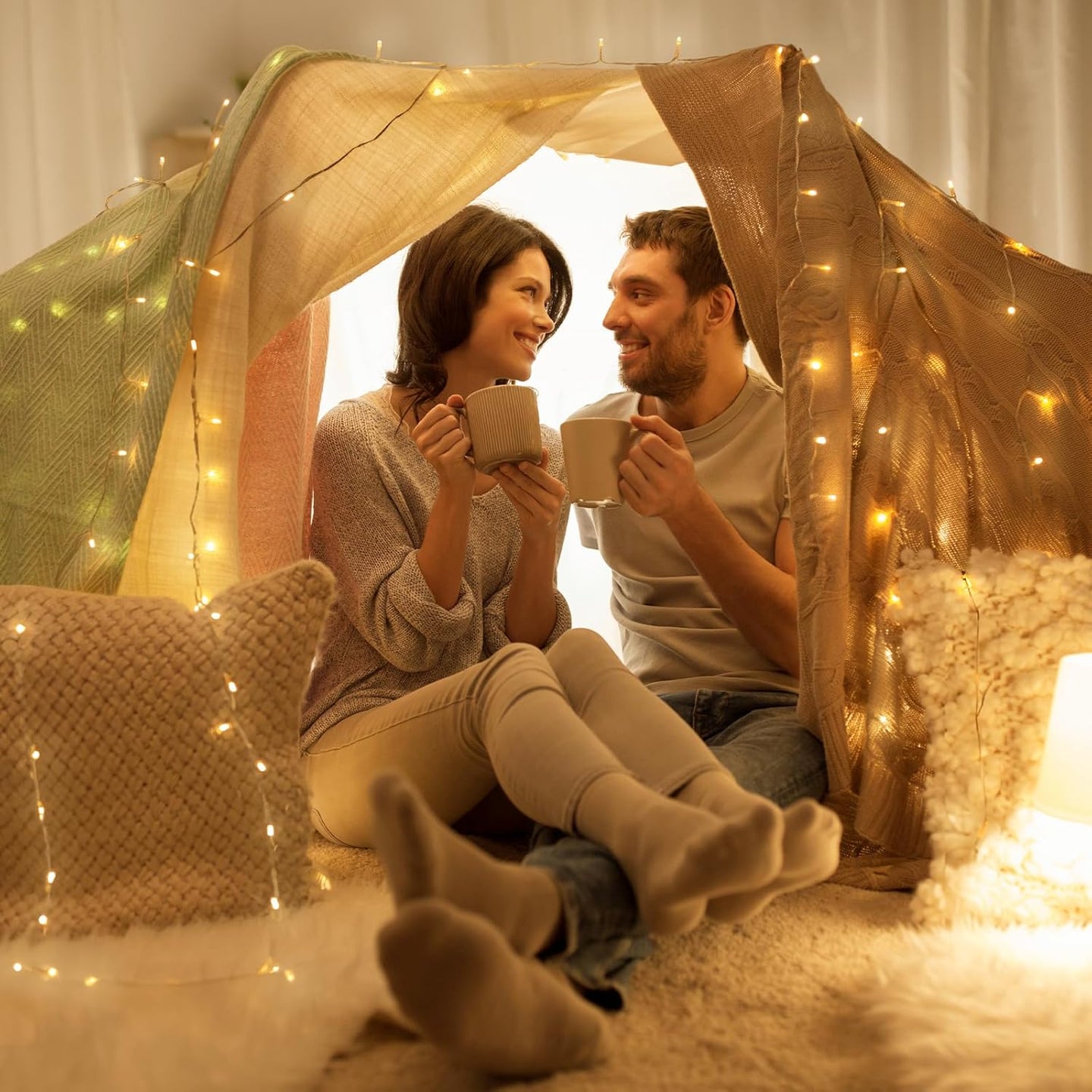 100 LED String Light for Wedding Party Bedroom,33 Ft USB String Lights 8 Modes Waterproof for Indoor Outdoor