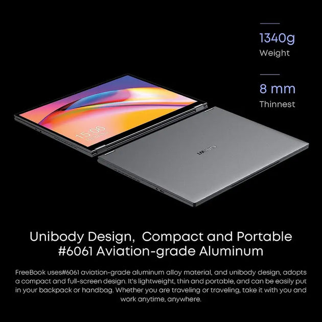 CHUWI 2024 Freebook 2-In-1 Touchscreen 13.5'', 512GB SSD 12GB LPDDR5, Intel N100(Up to 3.4Ghz), FHD 2256 * 1504, 1TB SSD Expand, Windows 11 Laptops, Backlit Keyboard, Wifi 6, BT5.2, Webcam Laptopscollege Laptops New Laptop Laptops