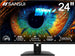 Sansui Monitors 22/24/27 Inch 75Hz/75Hz/100Hz IPS FHD DP/HDMI/VGA Tilt Adjustable for Working and Gaming(Hdmi Cable Included) Laptop Laptop Laptop