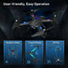 Snaptain S5C Wifi FPV Drone with 1080P HD Camera, Voice Control, Gesture Control RC Quadcopter for Beginners with Altitude Hold, RTF One Key Take Off/Landing, Compatible W/Vr Headset