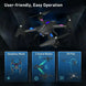 Snaptain S5C Wifi FPV Drone with 1080P HD Camera, Voice Control, Gesture Control RC Quadcopter for Beginners with Altitude Hold, RTF One Key Take Off/Landing, Compatible W/Vr Headset