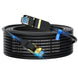 Cat 8 Ethernet Cable, 6FT High Speed Heavy Duty 26AWG Cat8 LAN Network Cable 40Gbps, 2000Mhz with Gold Plated RJ45 Connector, Outdoor&Indoor Internet Cable Compatible for Router Gaming Modem Xbox