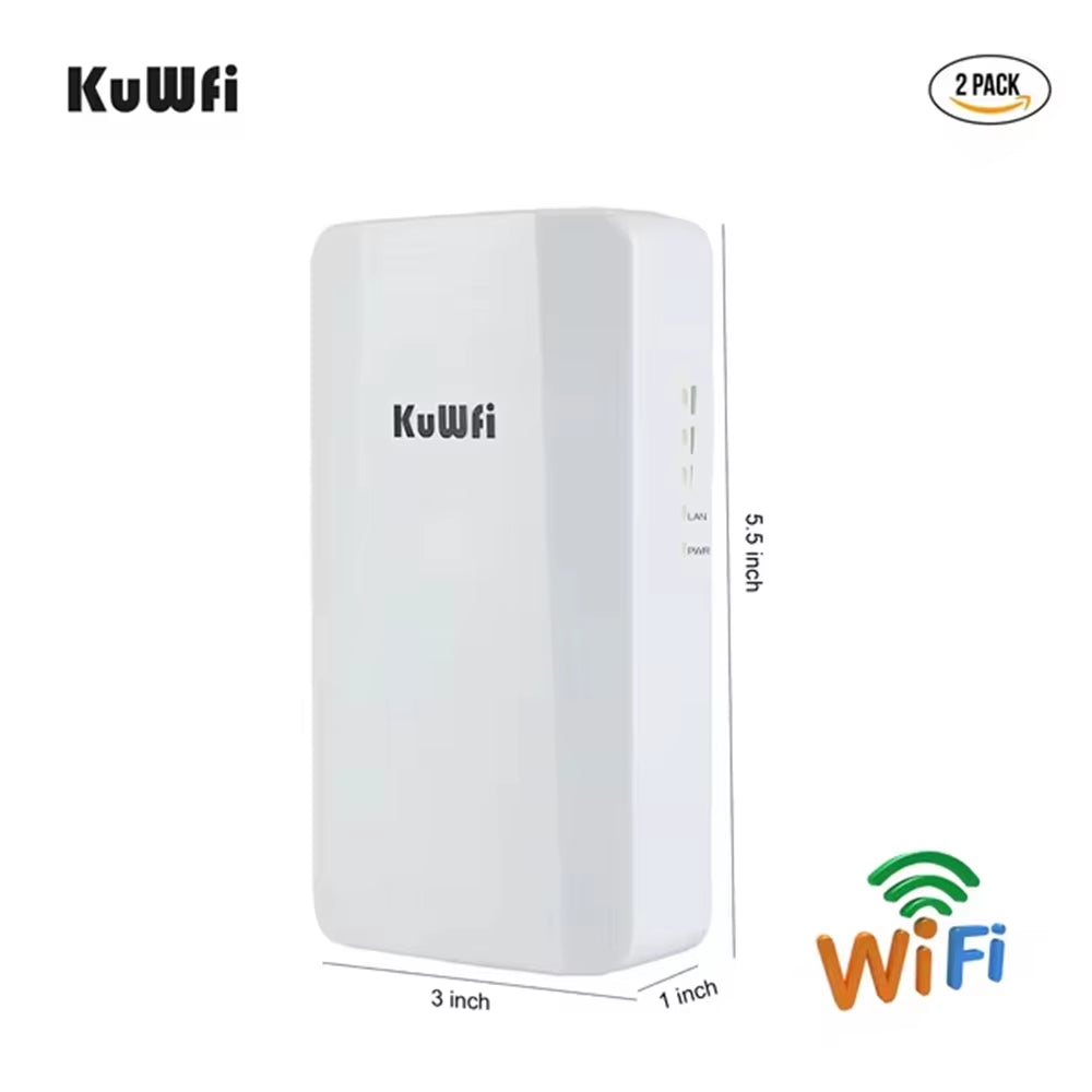 Outdoor Wifi Router 300Mbps Wireless Bridge 1KM Long Range 2.4G Wifi Repeater Extender Wi-Fi Signal Amplifier Access Point