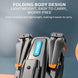 4K P10 Drone Comes with a High-Definition Camera and a Wifi FPV High-Definition Dual Folding RC Quadcopter Height Maintainer Foldable Mobile