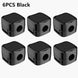 1 6Pcs Magnetic Cable Clips Cable Organiser Adjustable Cord Holder under Desk Organizing Wire Keeper Cable Management Holder