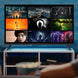 SANSUI 32 Inch HD Smart TV with Webos 5.0 720P LED Television with Music Card App & Game Optimizer
