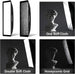 13 X 63 Inch Strip Beehive Honeycomd Grid Softbox with Bowens Mount Speedring Compatible for  Studio Flash and Other Strobe Lighting&Carry Bag(2Pcs) (35 X 160Cm)