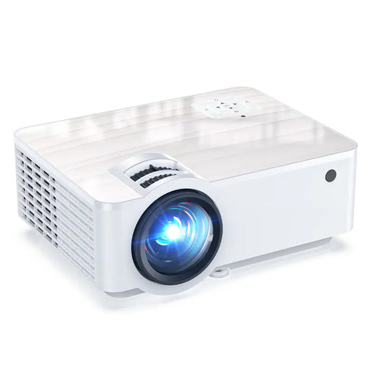 Groview F2 Native 1080P, One-Step Direct Connection, 12000Lux Portable Outdoor Movie Projector, Keystone Correction, 5G Wifi Bluetooth Projector and Zoom, 350ANSI Support 4K, Compatible with Hdmi/Usb/Laptop/Fire Stick/Ps5 Audio