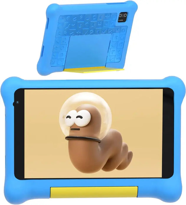 Aeezo 7 Inch Tablet with Drop-Proof Case, Wifi,2Gb+32Gb up to 128GB, Parental Control Mode, Dual Camera, Google Services, 1-Year Warranty