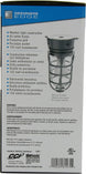 L1706 Vandal Resistant Security Light with Ceiling Mount (150W Incandescent Bulb; Silver)