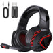 ZSL Wireless Gaming Headset Is Suitable for Ps5/Ps4/Pc/Switch and Other Devices, 3 Link Modes 2.4Ghz Ultra-Low 20Ms Delay, Clear Audio, Can Be Wired to XBOX, Converted to PUBG Game Design
