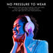 Targeal 2.4G Wireless Gaming Headset for PC, PS4, PS5, Switch, Mac,Mobile- Rotatable & Foldable Bluetooth V5.3 Headphone-20H Battery & RGB Light-Memory Ear Pads-Stretchable Noise Cancelling Audio