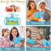 Kids Tablet 7 Inch Toddler Tablet Android Tablet for Kids 32GB Parent Control with Pre-Installed Educational APP Wifi Kids Edition Learning Tablet Kid-Proof Case (Light Blue)